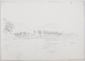 Yeavering Bell a Glenből, 1867
